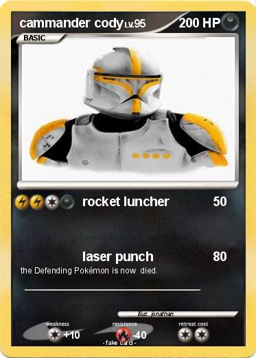 Pokemon cammander cody