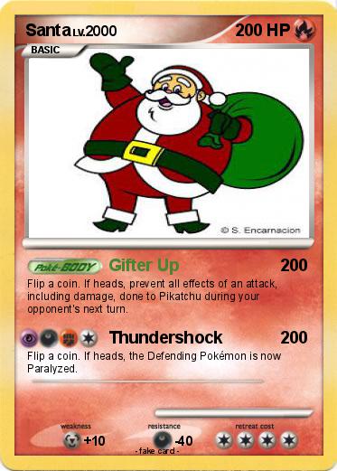 Pokemon Santa