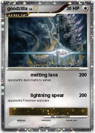 Pokemon goodzilla