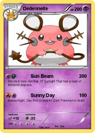 Pokemon Dedenneite