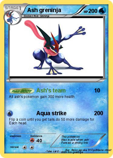 Pokemon Ash greninja