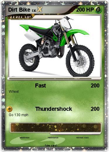 Pokémon Dirt Bike 19 19 - Fast - My Pokemon Card