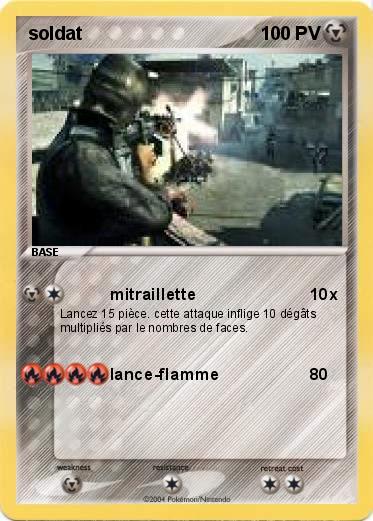 Pokemon soldat