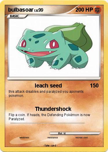 Pokemon bulbasoar