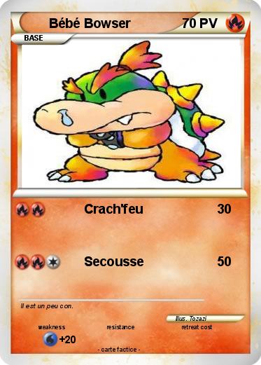 Pokemon Bébé Bowser