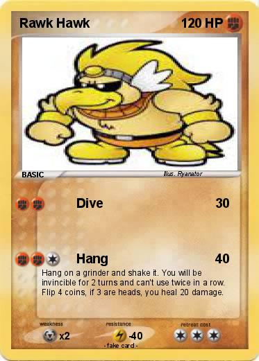 Pokemon Rawk Hawk