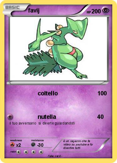 Pokemon favij