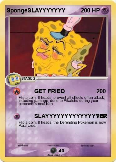 Pokemon SpongeSLAYYYYYYY