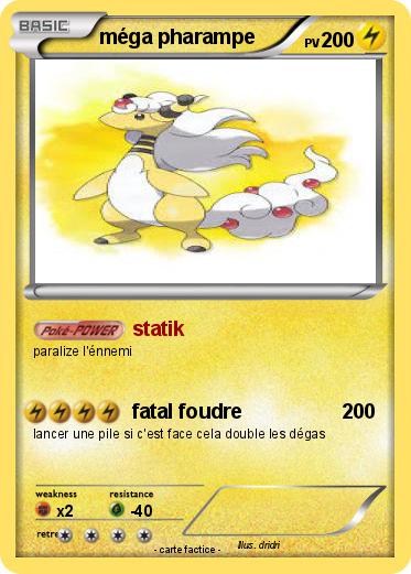 Pokemon méga pharampe