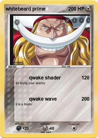 Pokemon whitebeard prime
