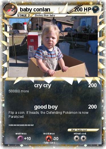 Pokemon baby conlan