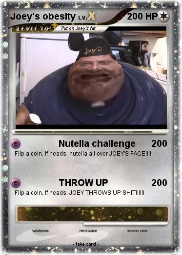 Pokemon Joey's obesity