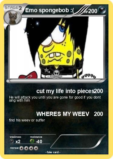 Pokemon Emo spongebob :(