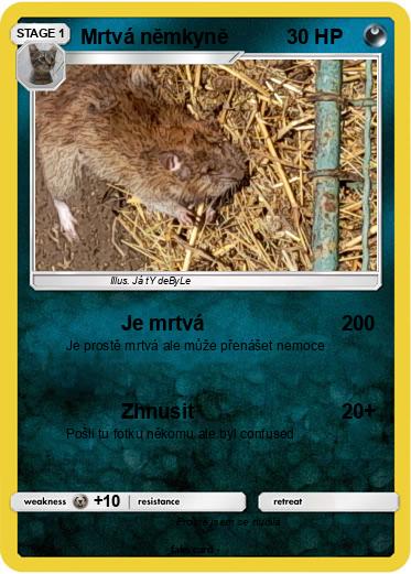 Pokemon Mrtvá němkyně
