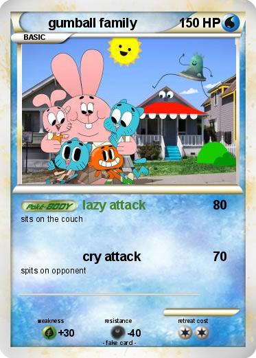 Pokemon gumball family