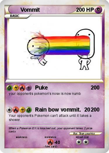 Pokemon Vommit