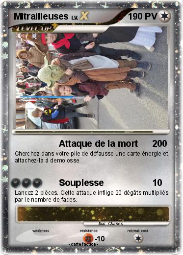 Pokemon Mitrailleuses