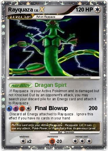 Pokemon Rayquaza