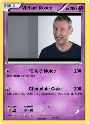 Pokemon Michael Rosen