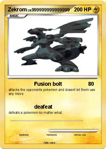 Pokemon Zekrom