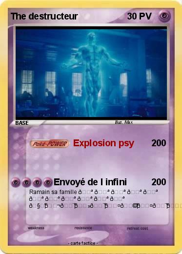Pokemon The destructeur