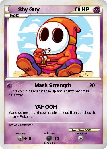Pokemon Shy Guy