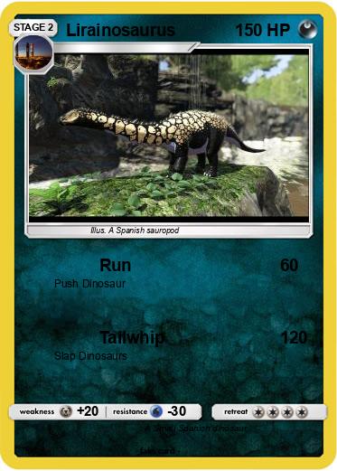 Pokemon Lirainosaurus