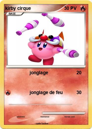 Pokemon kirby cirque