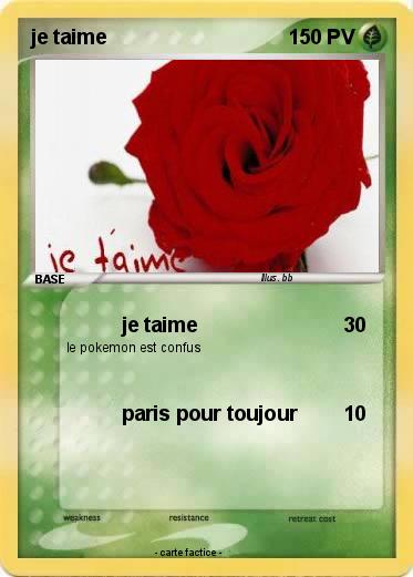 Pokemon je taime