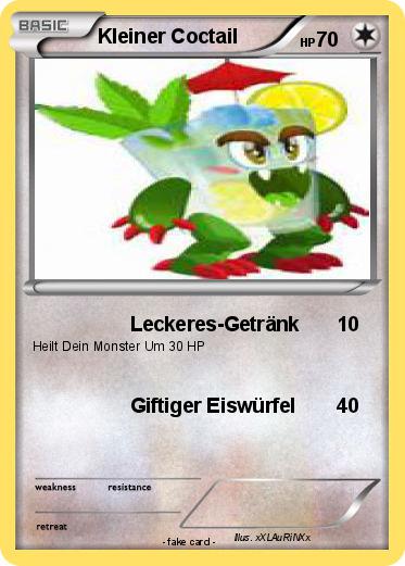 Pokemon Kleiner Coctail