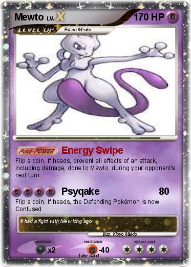 Pokemon Mewto
