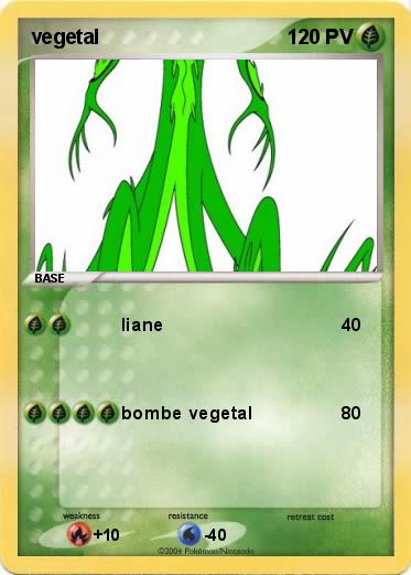 Pokemon vegetal