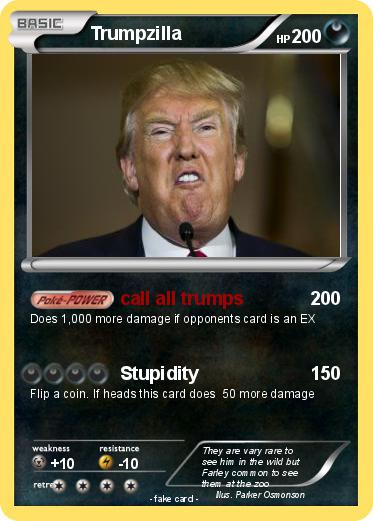 Pokemon Trumpzilla