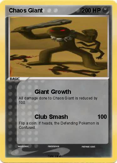 Pokemon Chaos Giant
