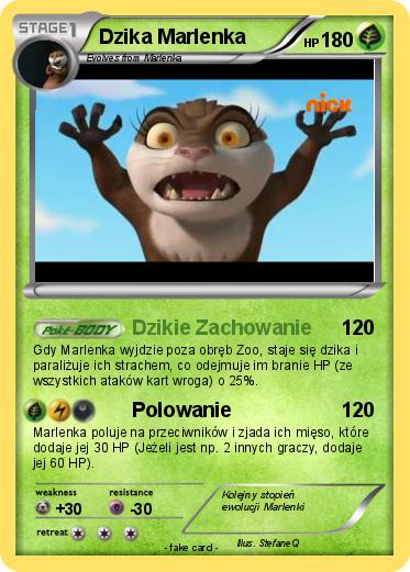 Pokemon Dzika Marlenka