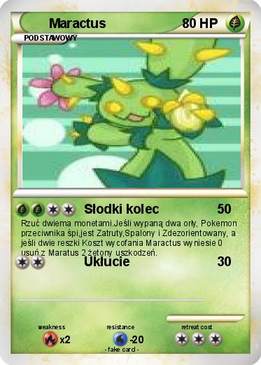 Pokemon Maractus