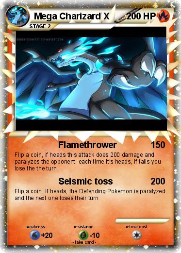 Pokemon Mega Charizard X