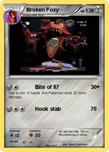 Pokemon Broken Foxy