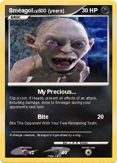 Pokémon Smeagol 65 65 - My Precious... - My Pokemon Card