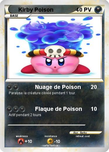 Pokemon Kirby Poison