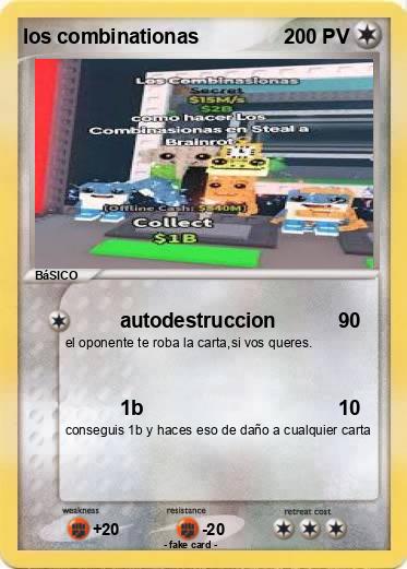 Pokemon los combinationas