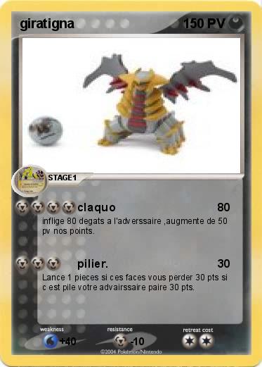 Pokemon giratigna