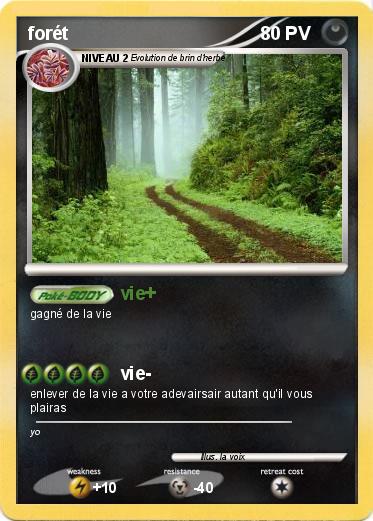 Pokemon forét