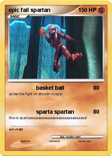 Pokemon epic fail spartan