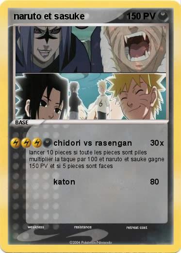Pokemon naruto et sasuke