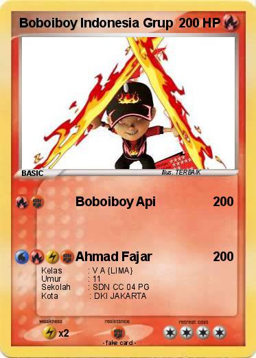 Pokemon Boboiboy Indonesia Grup