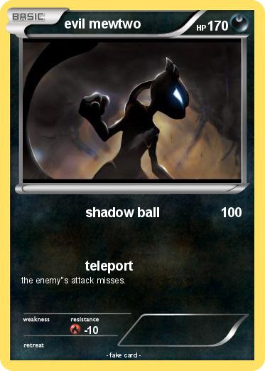 Pokemon evil mewtwo