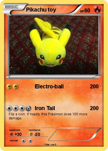 Pokemon Pikachu toy
