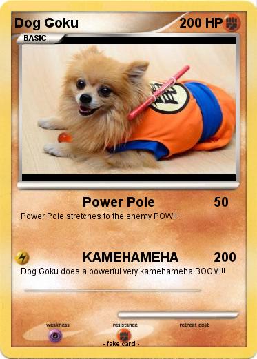 Pokemon Dog Goku