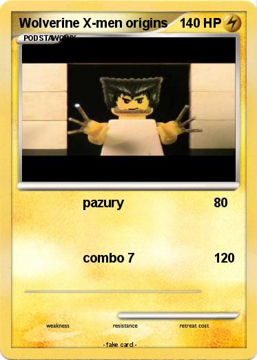 Pokemon Wolverine X-men origins
